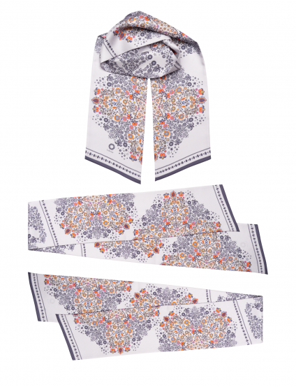 Картинка Шовковий шарф «Слобожанщина. Ранкова роса»